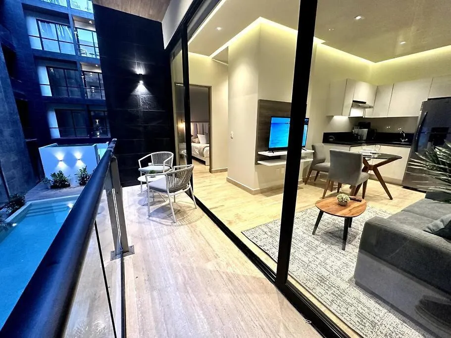Modern Loft With Rooftop Pool & Steps From The Beach By Solmar Rentals Playa del Carmen 0*,  Mexico